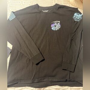 We the People Black Long Sleeve Graphic Tee XXL